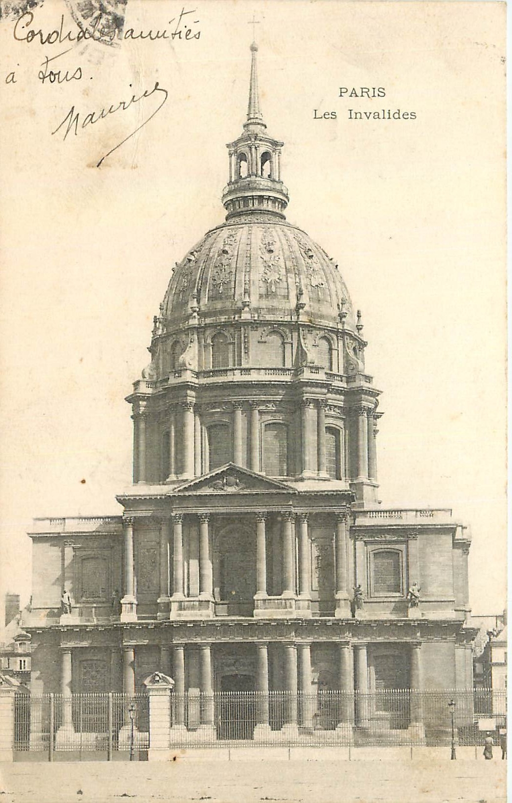 CPA Paris Les Invalides 