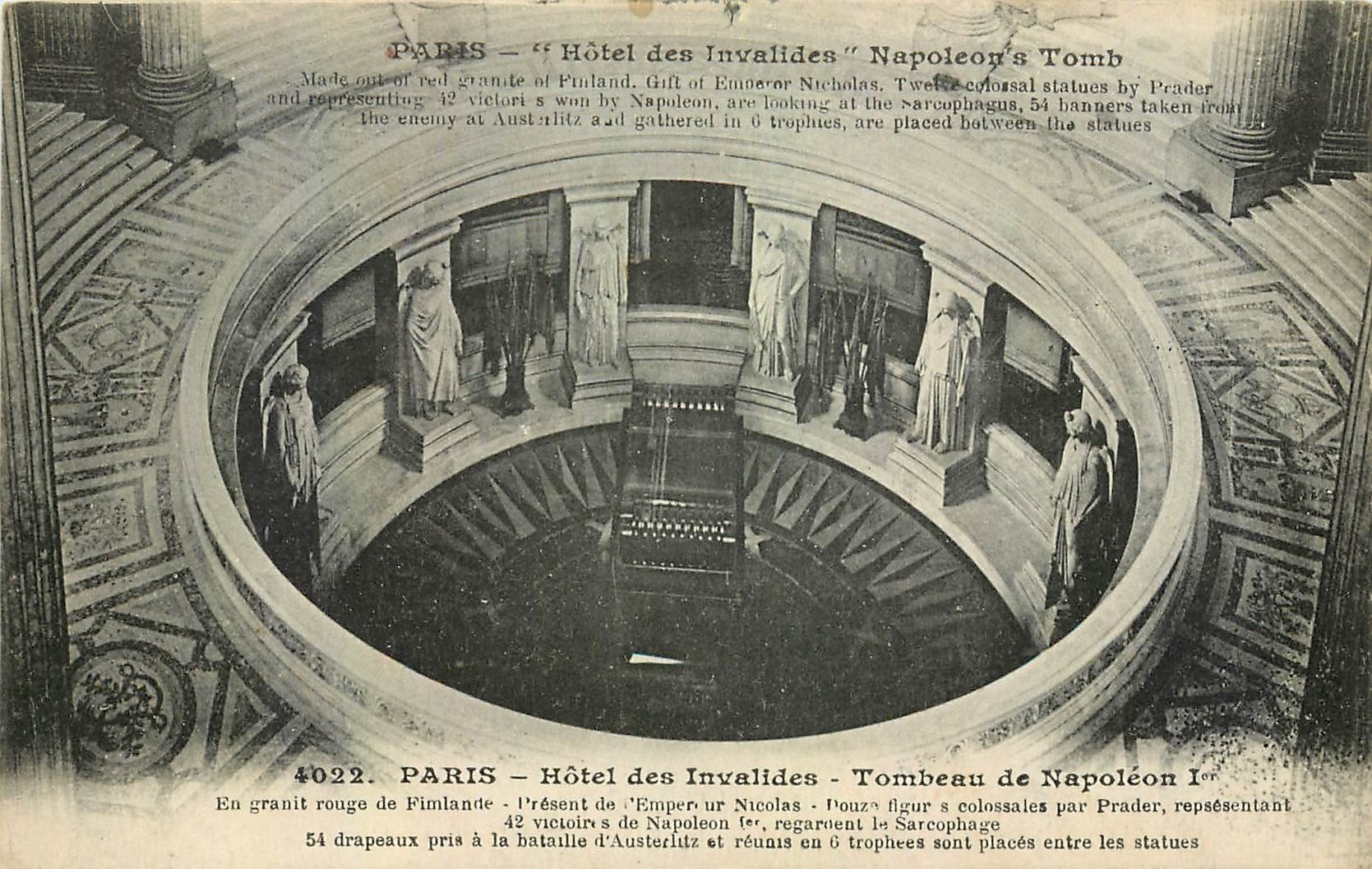 CPA Paris Hotel des Invalides Tombeau de Napoleon I 