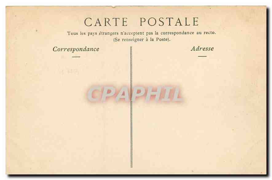 CPA Paris Hotel des Invalides Tombeau de Napoleon I  — Rückseite