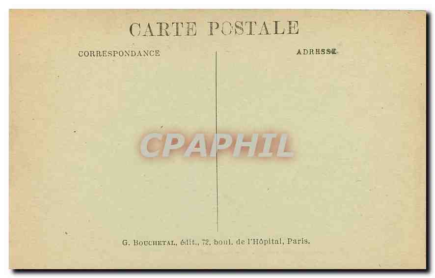 CPA Musee Carnavalet Cour des batiments neufs dite Cour Henri IV  — Rückseite