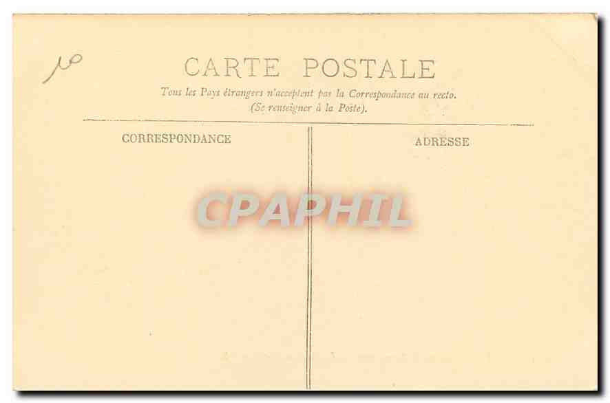 CPA Paris Vue sur la Seine prise du Pavillon de Flore  — Rückseite