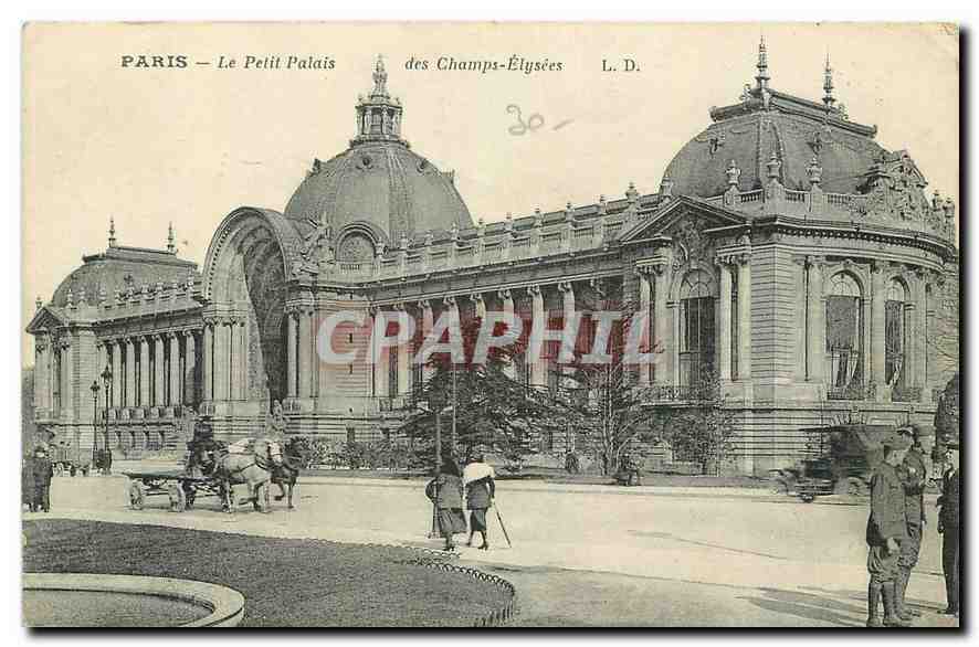 CPA Paris Le Petit Palais des Champs Elysees 