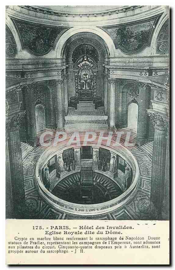 CPA Paris Hotel des Invalides Eglise Royale dite du Dome 