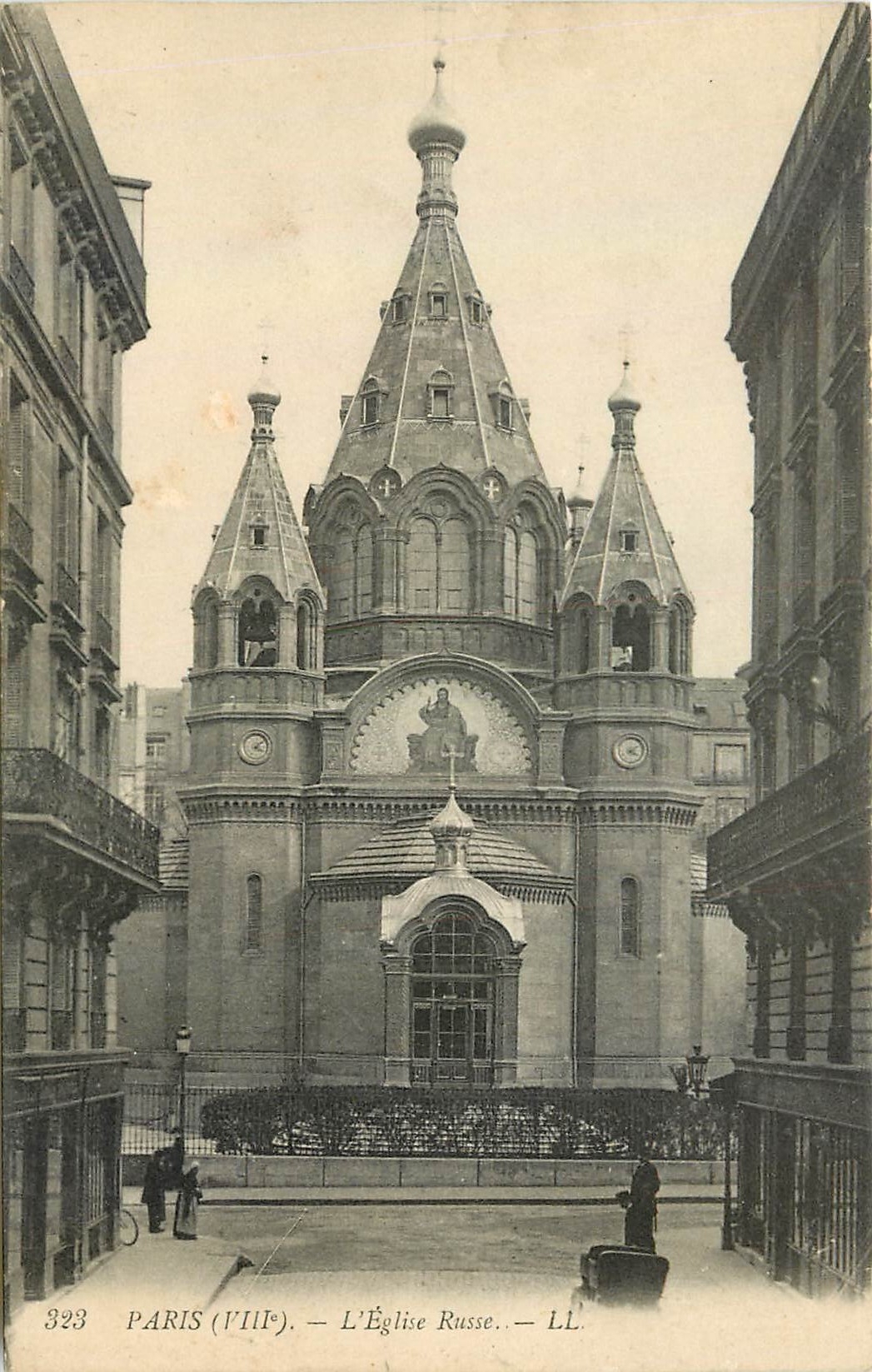 CPA Paris L'Eglise Russe Russie Russia