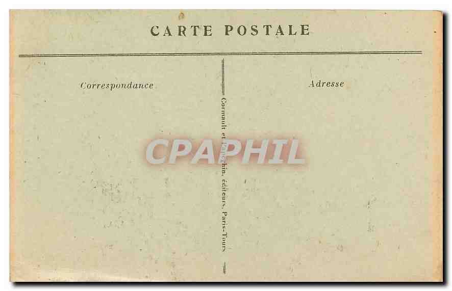 CPA Paris Notre Dame  — Verso