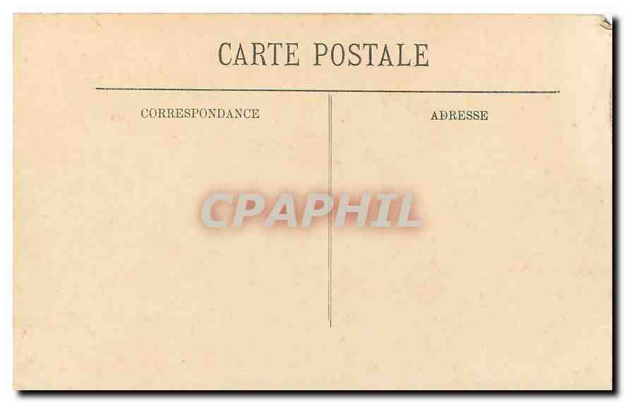 CPA Chenonceaux Le Chateau Cheminee de Francois I  — Rückseite