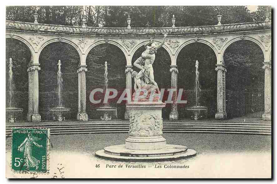 CPA Parc de Versailles Les Colonnades 