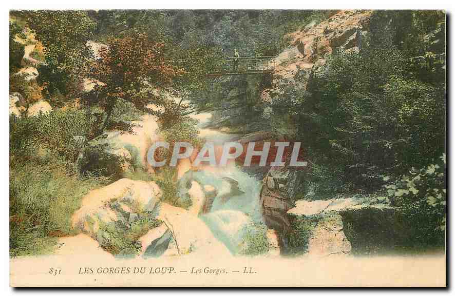 CPA Les Gorges du Loup Les Gorges 