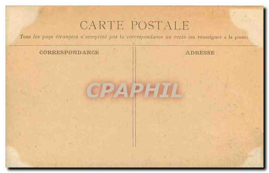 CPA La Cite de Carcassonne La Porte d'Aude Entree principale de l'Ouest  — Rückseite