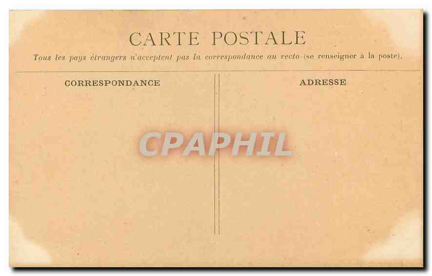 CPA La Cite de Carcassonne Les Lices Hautes Vue prise de la Porte Narbonnaise  — Rückseite