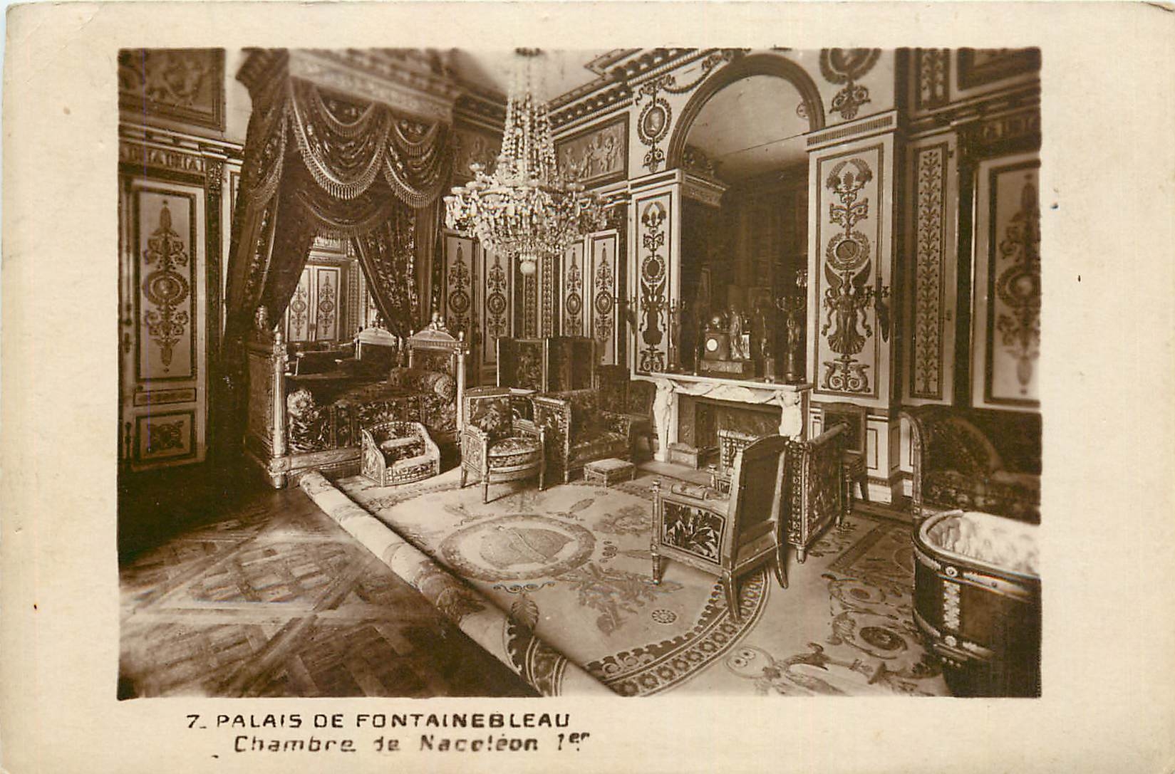 Palast von Fontainebleau — Zimmer von Napoleon I — Ausgabe der Nationalmuseen