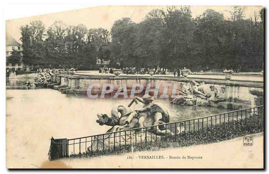Versailles - Bassin de Neptune — P. & O. Paris, n° 186