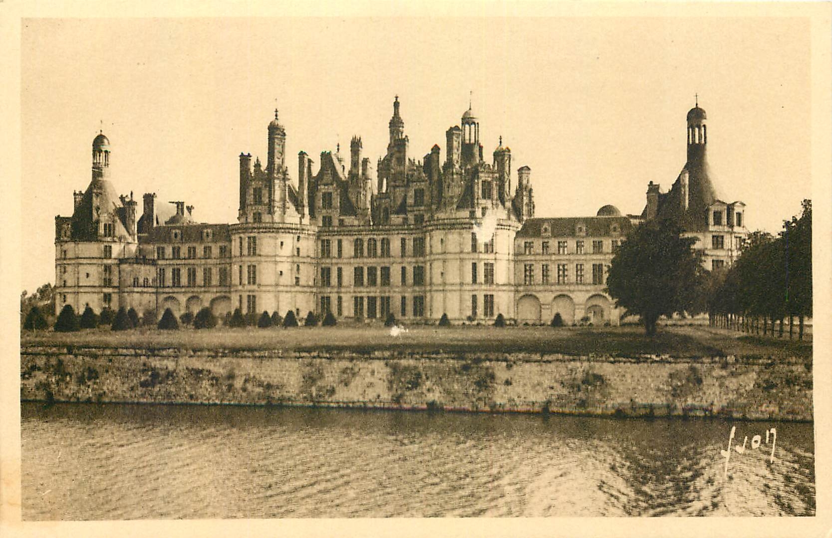 Chambord — Nordfassade — Éditions d'Art Yvon, Paris