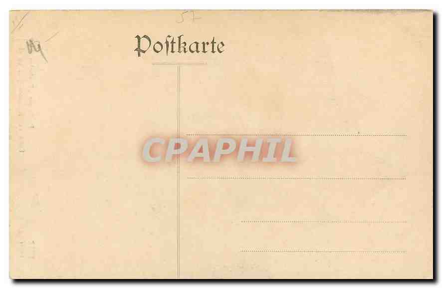CPA Metz Porte des Allemands vue de cote  — Verso
