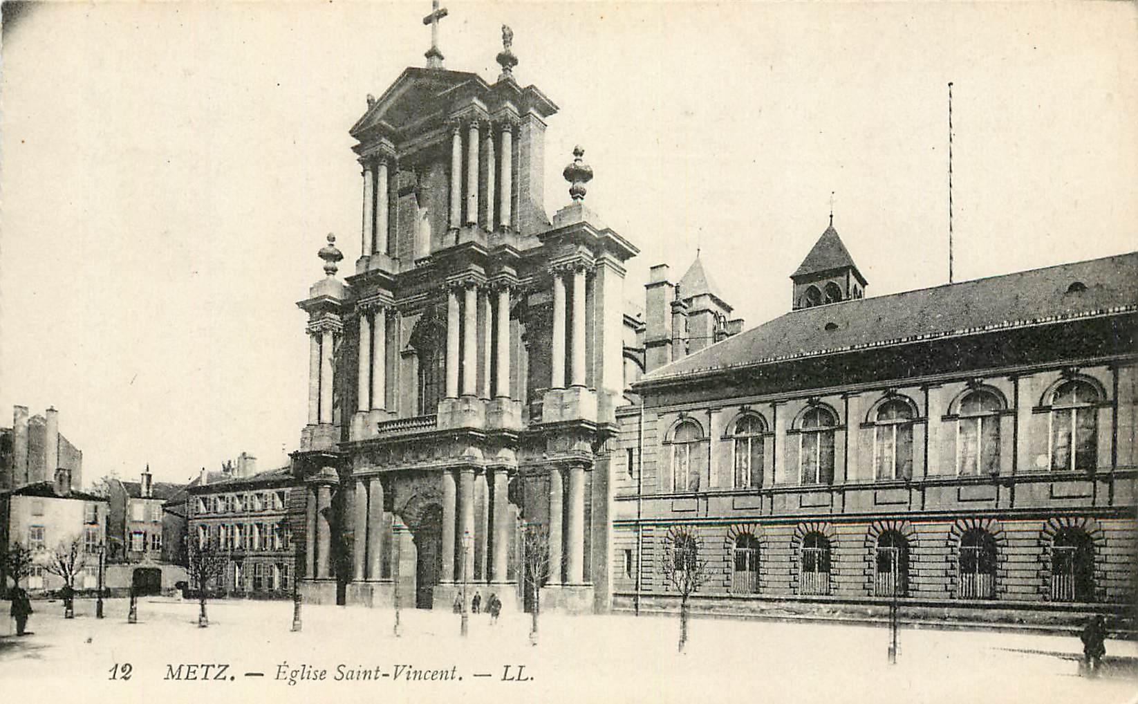 CPA Metz Eglise Saint Vincent 