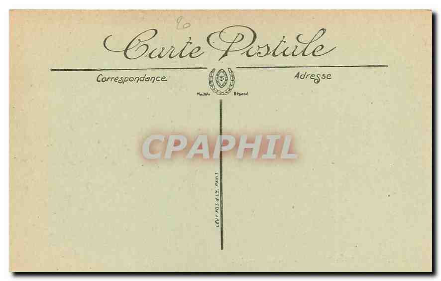 CPA Metz Eglise Saint Vincent  — Verso