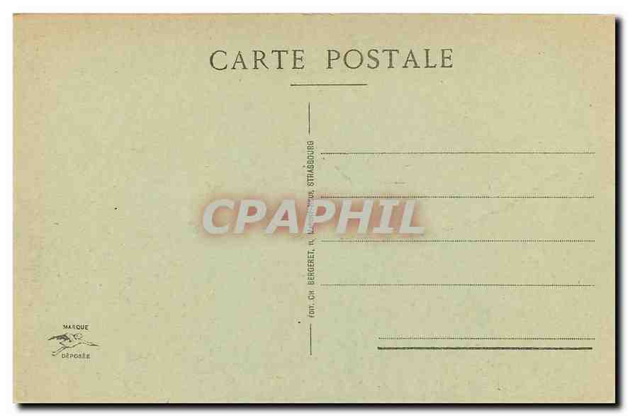 CPA Metz Porte des Allemands  — Verso