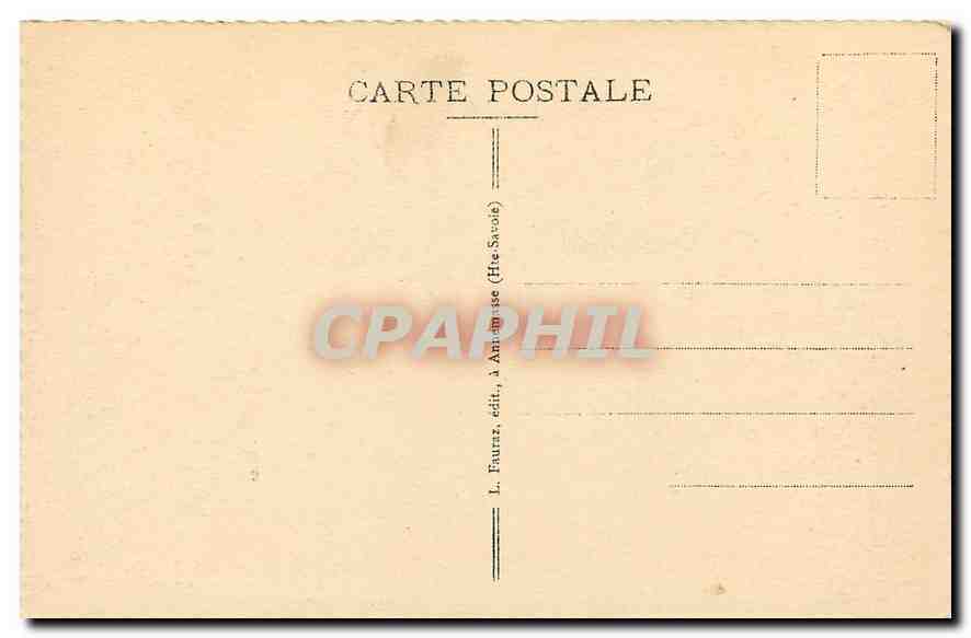 CPA Chamonix Mont Blanc Hte Savoie Crevassee a la Mer de Glace  — Verso