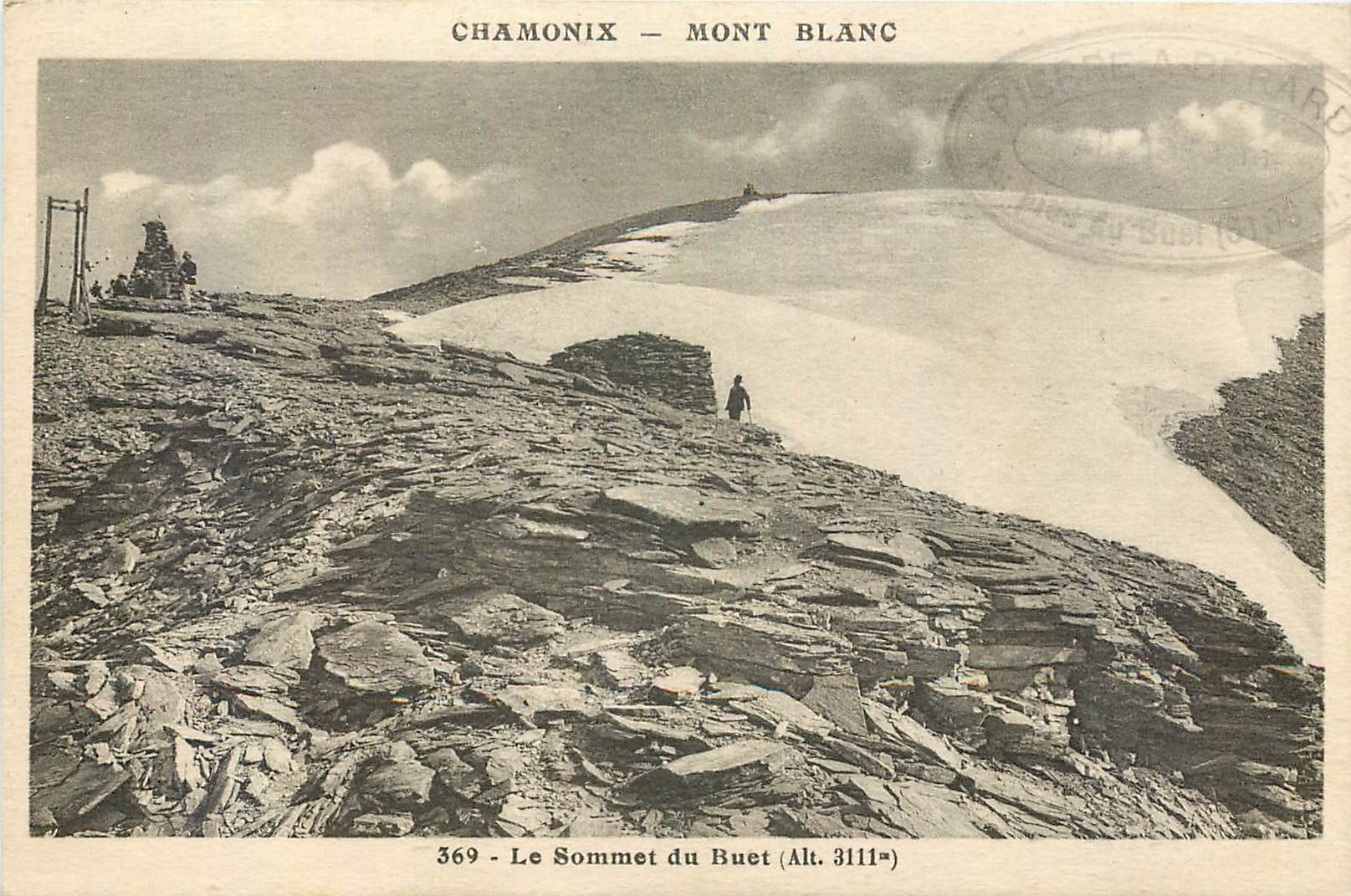 CPA Chamonix Mont Blanc Le Sommet du Buet 