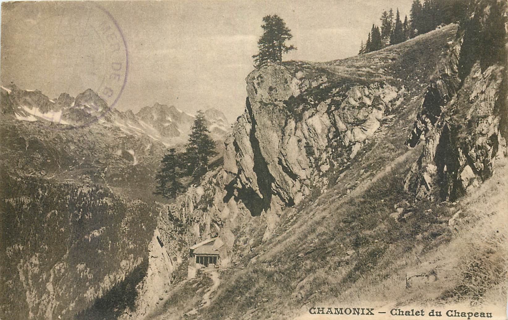 CPA Chamonix Chalet du Chapeau 