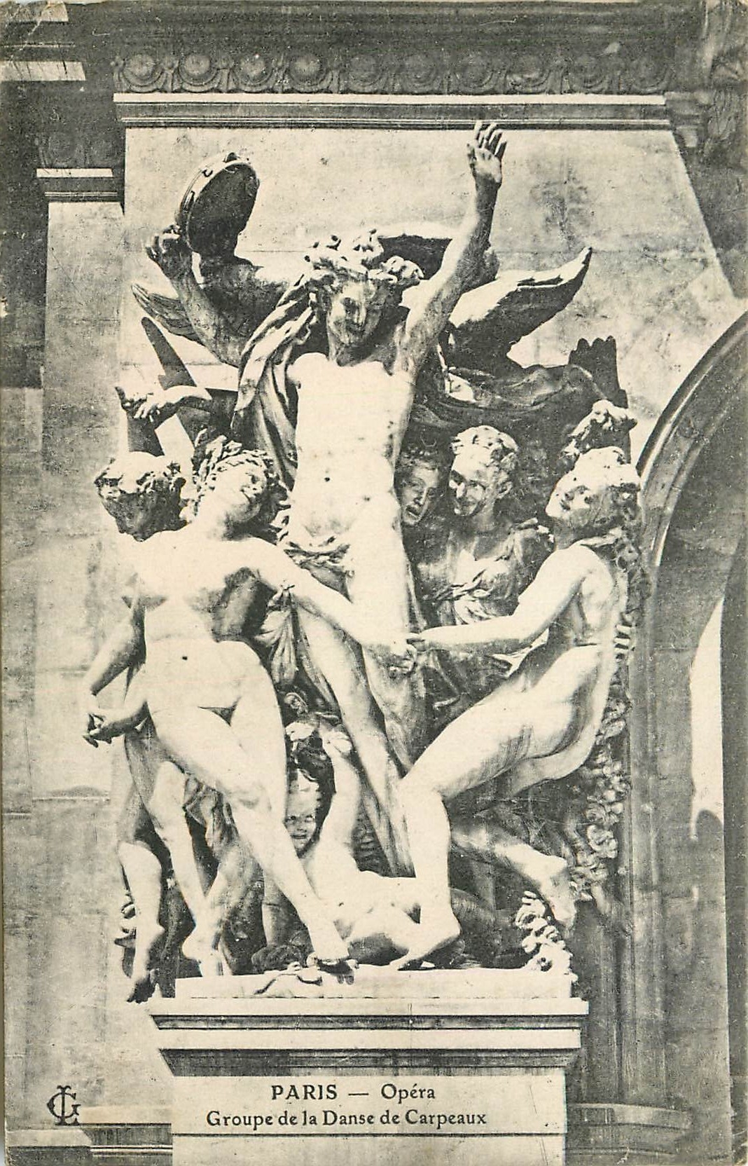 CPA Paris Opera groupe de la Danse de Carpeaux 