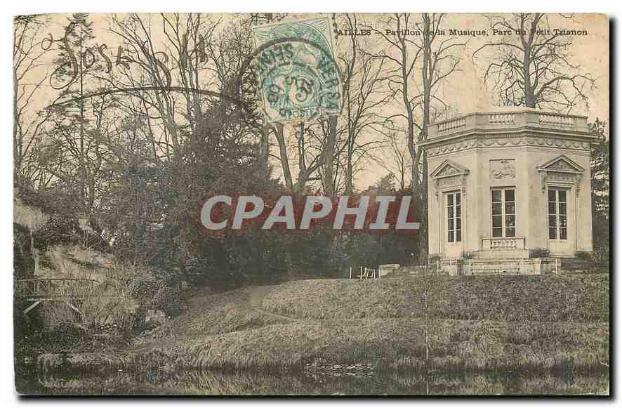 CPA Versailles pavillon de la Musique parc du Petit Trianon 