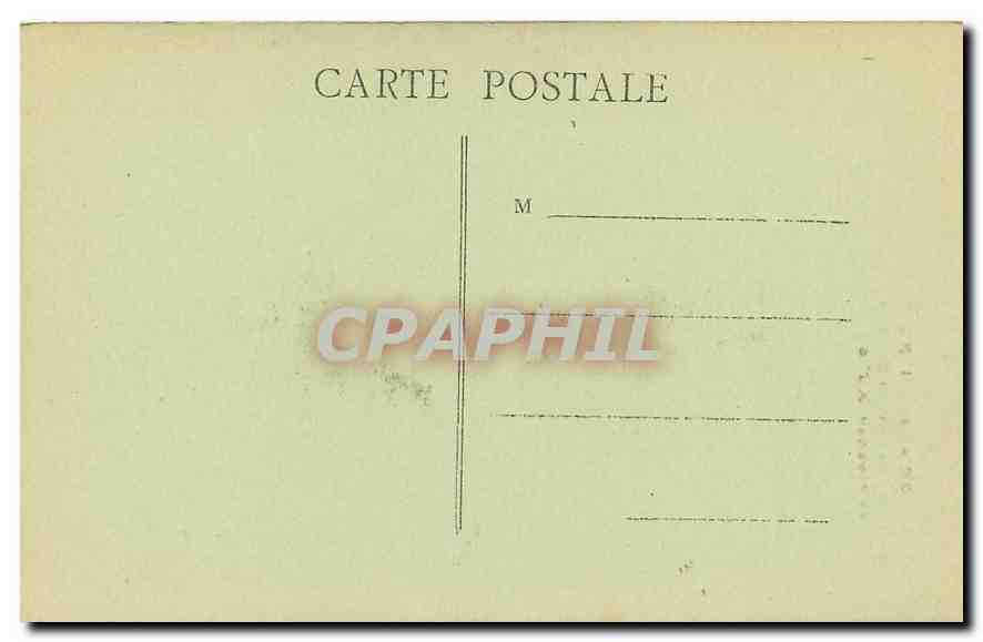 CPA Tarascon Portail de l'Eglise Sainte Marthe et clocher  — Rückseite