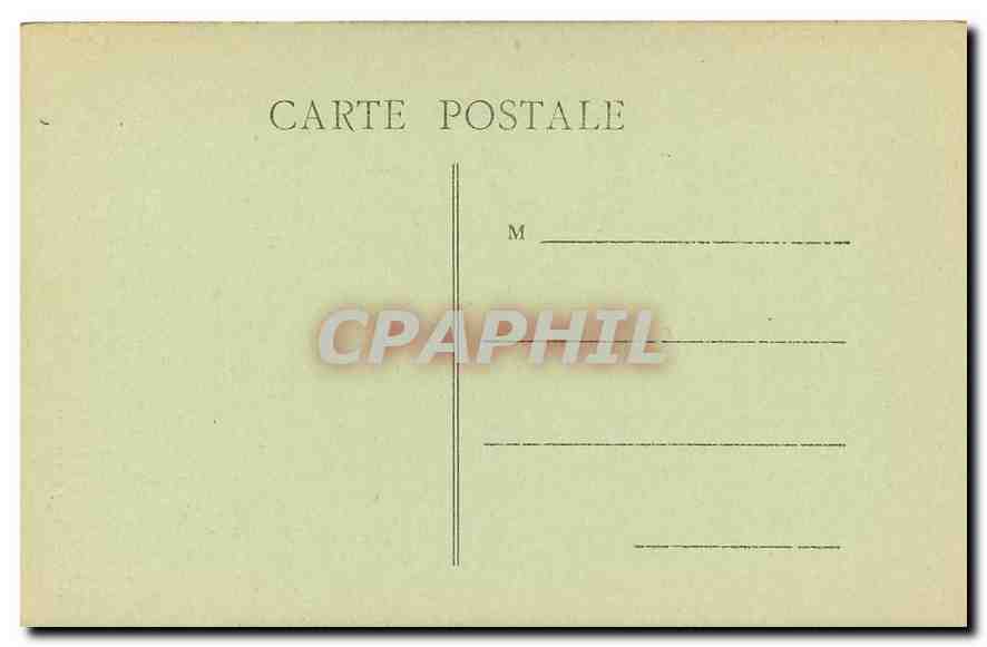 CPA Tarascon La Porte de la Condamine  — Rückseite