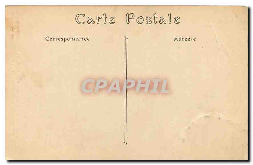 CPA Musee des Arts decoratifs Panneau provenant du chateau de Versailles  — Verso