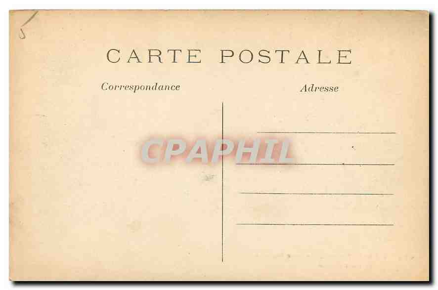 CPA Paris Le Parc Monceau Le Pont Italien  — Rückseite