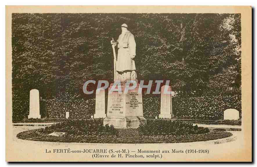 CPA La Ferte sous Jouarre S & M Monument aux Morts 