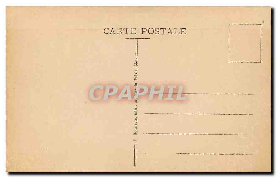 CPA Metz Vue generale et la Moselle  — Rückseite