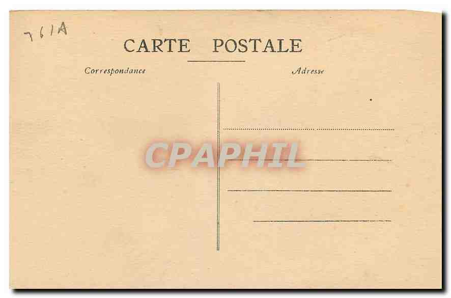 CPA La Benedictine a Fecamp Vue generale prise du Square  — Verso