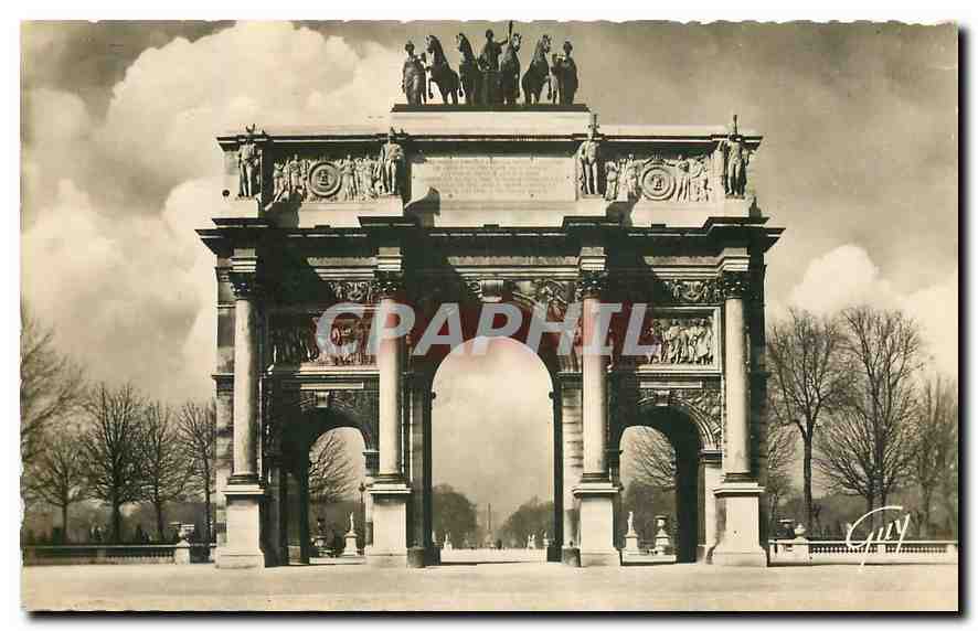 CPA Paris et ses Merveilles Arc de triomphe du Carrousel 