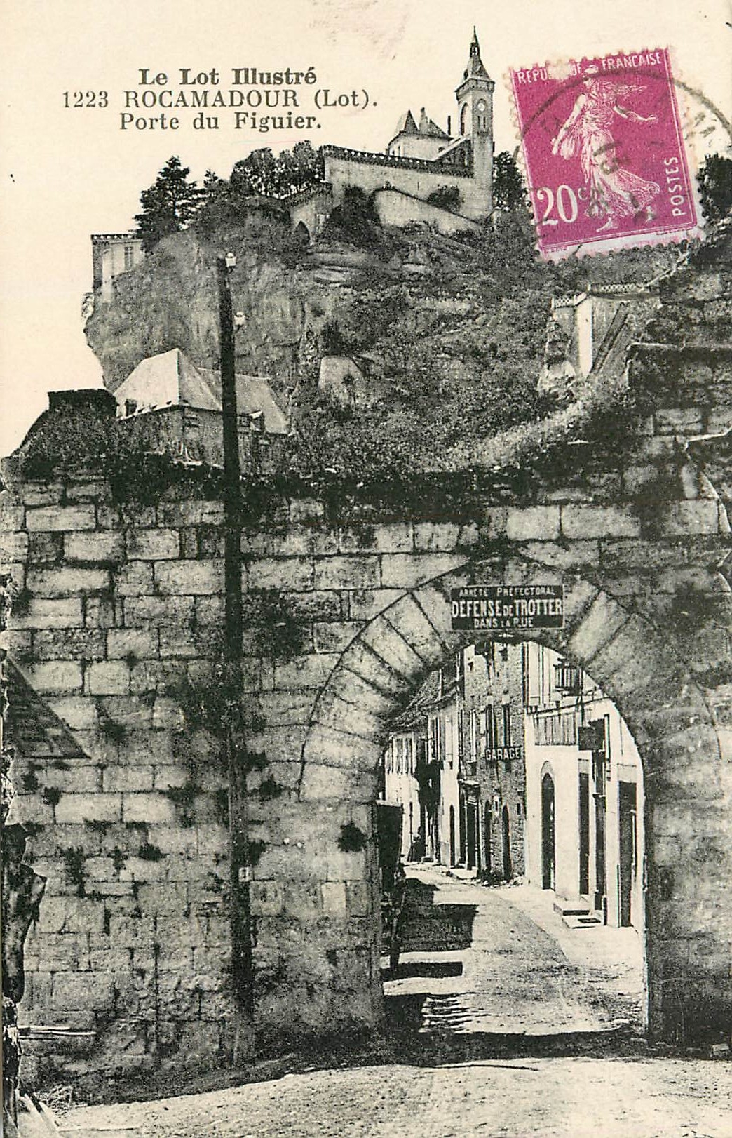 Porte du Figuier — Rocamadour (Lot) — Le Lot Illustré, n°1223