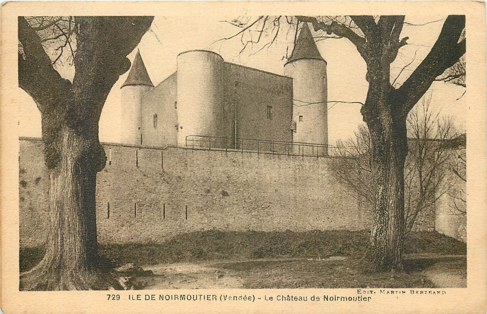 CPA Ile de Noirmoutier Vendee Le Chateau de Noirmoutier 