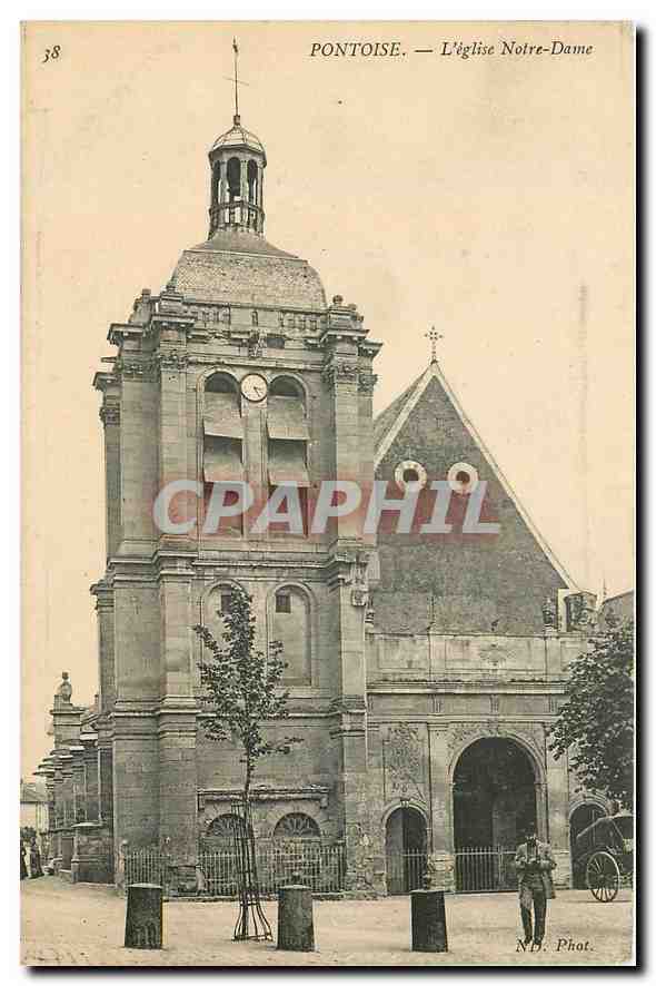 CPA Pontoise L'Eglise Notre Dame 