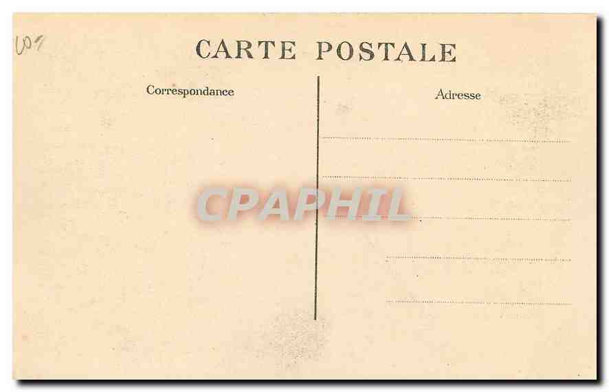 CPA Pontoise Eglise St Maclou  — Back