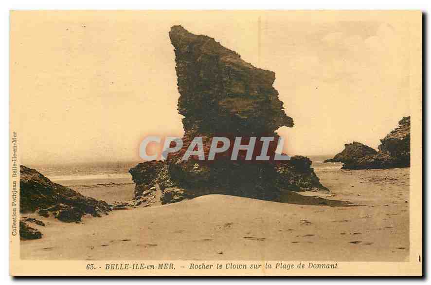 Belle-Île-en-Mer — Rocher le Clown sur la Plage de Donnant — Collection Padifjan