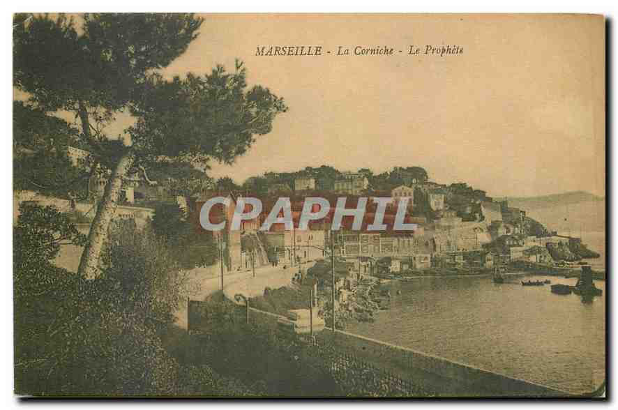 CPA Marseille La Corniche Le Prophete 