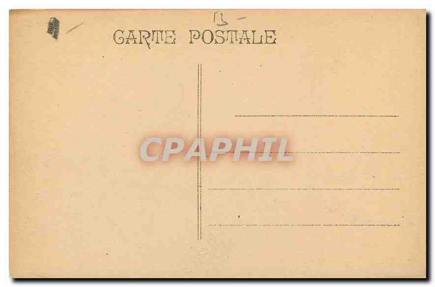 CPA Marseille La Corniche Le Prophete  — Verso