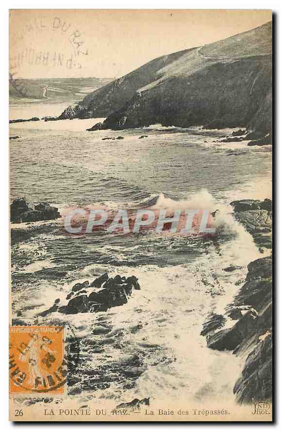 CPA La Pointe du Raz la Baie des Trepasses 