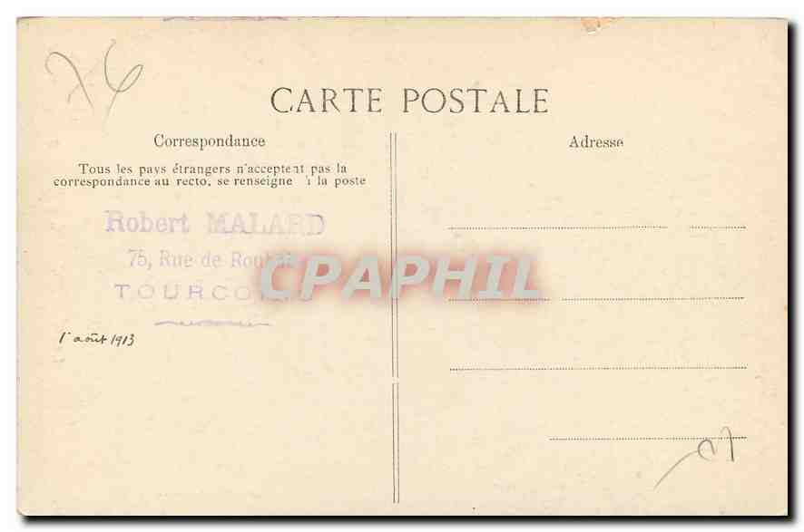 CPA La Benedictine a Fecamp Musee Salle Gothique  — Rückseite