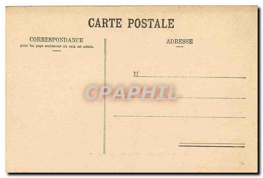 Chamonix et Glacier des Bossons — J. J. 1092 — Jaillien frères Phot. Éditeurs Genève — Rückseite
