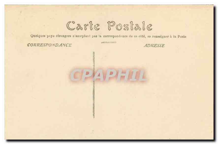 CPA Amiens l'Hotel de Ville  — Back
