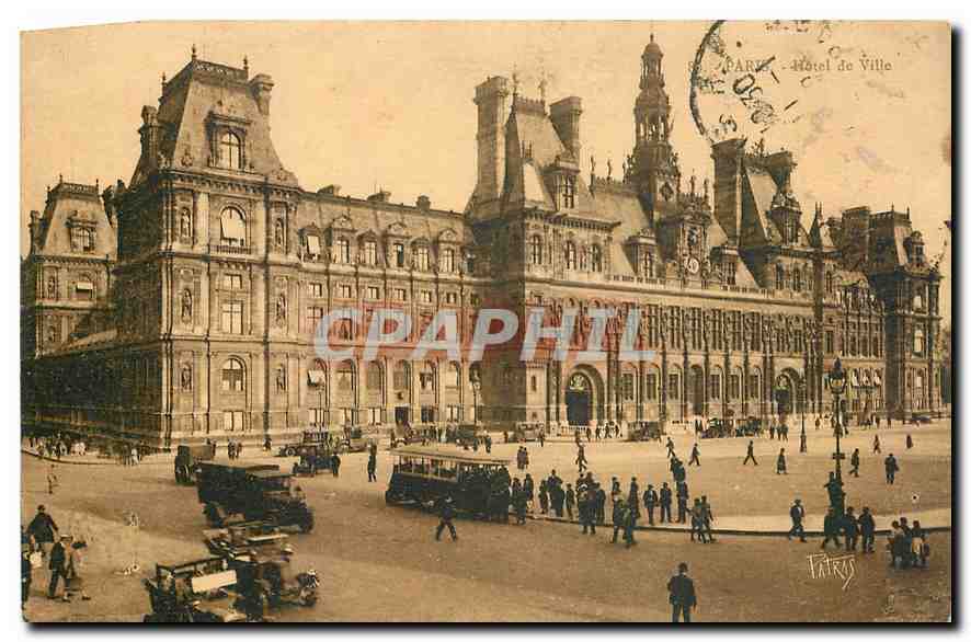CPA Paris Hotel de Ville 