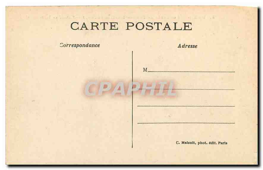 CPA Paris Souvenir de l'anne terrible 1870 71 l'Hotel de Ville  — Rückseite