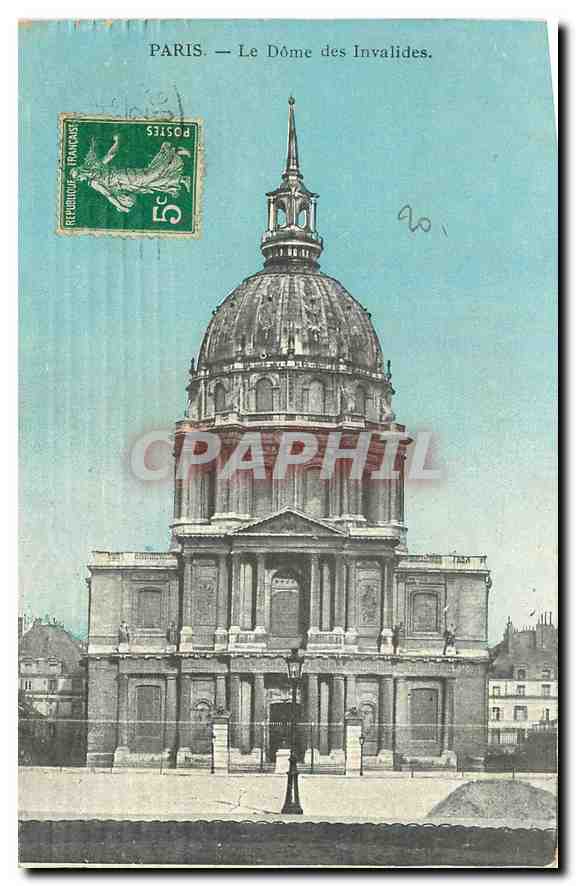 CPA Paris le Dome des Invalides 