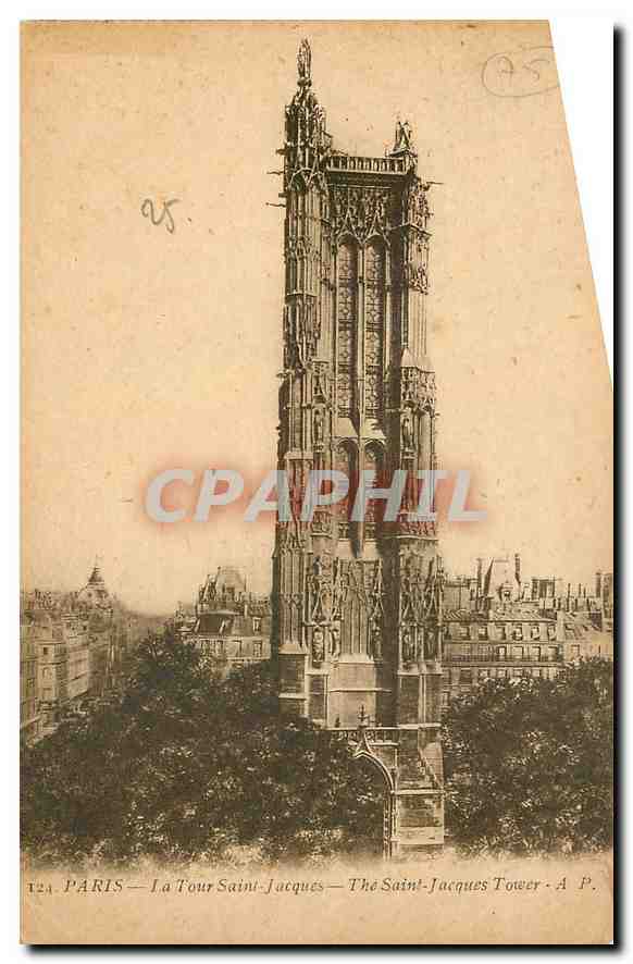 CPA Paris La Tour Saint Jacques 