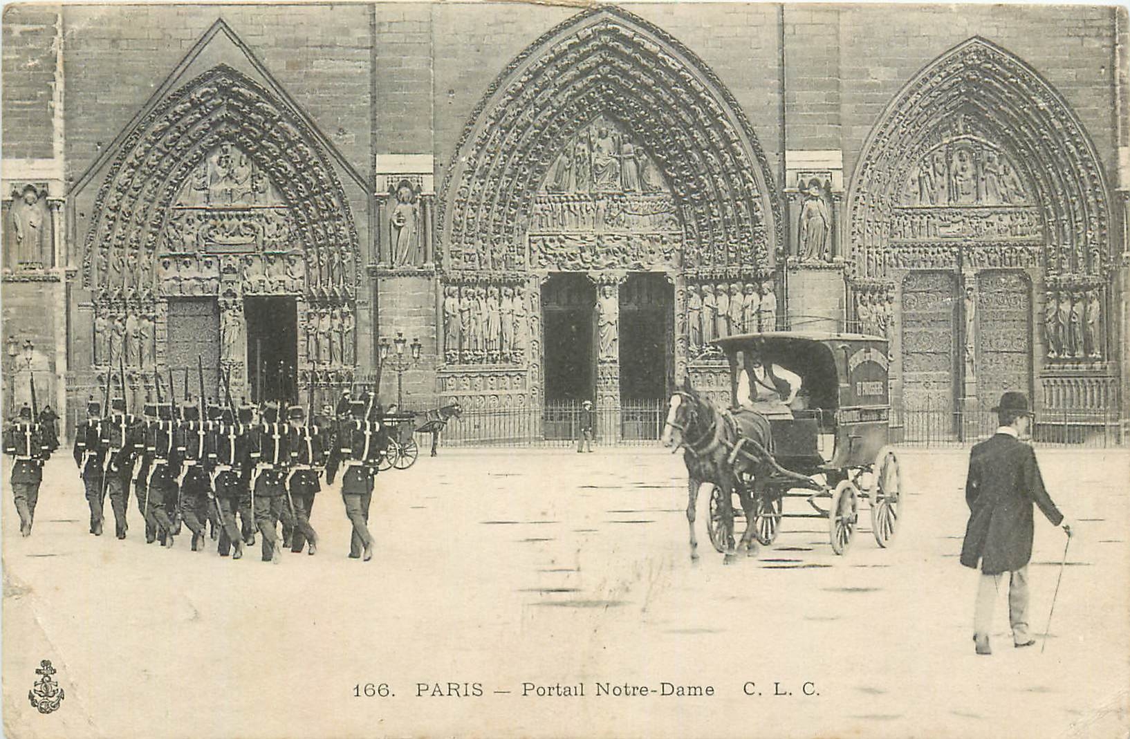PARIS — Portail Notre-Dame — C. L. C. n°166